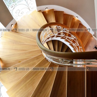 Деревянные спиральные лестницы